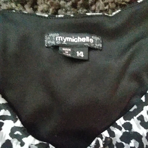 girls size 14 leopard print blouse - Picture 2 of 4